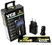 Produktbild Xtar VC2EUF Intelligentes 2 Schacht Ladegerät mit USB-Eingang und Farbdisplay Full Set (Netzteil 5 V, 12V-24V Kfz-Adapter) schwarz