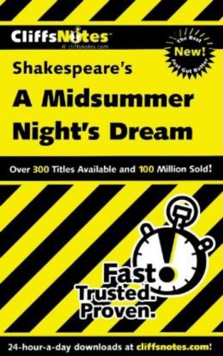 Shakespeare's "A Midsummer Night's Dream" (Cliffs Notes S.)