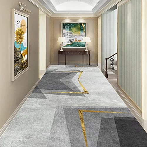 YDYFC Runner Tapis pour couloirs Non glissants Cover