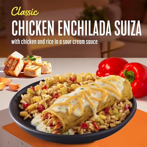 Lean Cuisine Frozen Meal Chicken Enchilada Suiza, Comfort Cravings Microwave Meal, Frozen Chicken and Rice Dinner, Frozen Dinner for One - Thumbnail 5