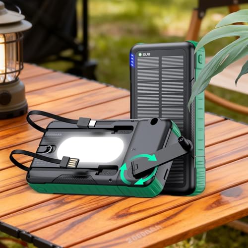 Batería de supervivencia solar de 20000 mAh para tablet y smartphone 2