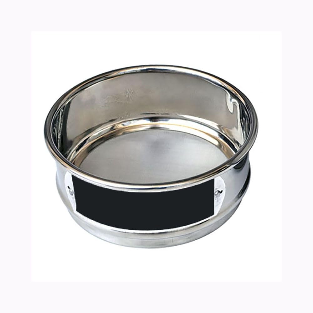 1 colador de harina redondo Premium 304SS-tamiz de cocina de 15cm for hornear, uso en laboratorio y manualidades-2-500 opciones de malla(45)