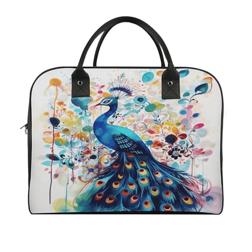 Maletín ligero unisex para laptop en color Peacock miniatura 3