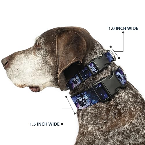 Collar Buckle Down Buzz Lightyear para perro correa ajustable de plástico galaxia azul 3
