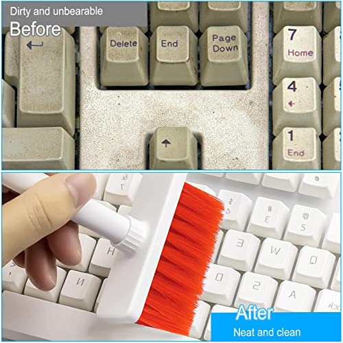 image for kissxiaoya 5 in 1 Soft Brush Keyboard Cleaner, Multi-Function Cleaning