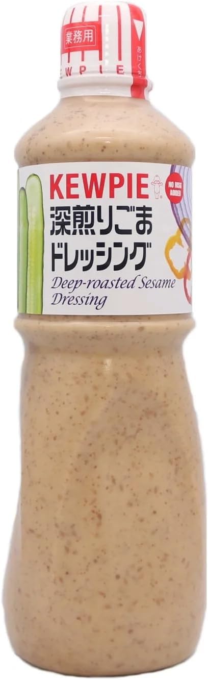 Kewpie Deep-Roasted Sesame Dressing -No MSG 1L