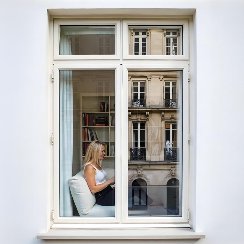 DIMEXACT - Film Anti Chaleur pour velux - alu foncé - 152 cm x 1 m - en Rouleau