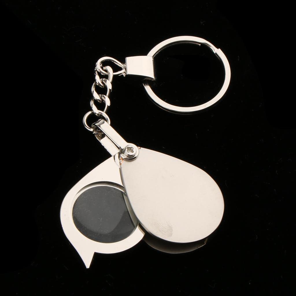 Meri SHOPP Pocket Folding Jewellery Magnifier 15X Magnifying Eye Glass Lens Keychain Metal,Glass Optical Lens Jewelry & Watches | Jewelry Design & Repair | Jewelry Tools | Loupes & Magnifiers