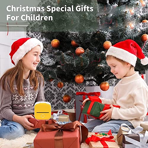 T02 Mini Printer Sticker Maker - Portable Pocket Thermal Instant Photo Printer - T02 Sticker Maker Machine Mini Printer, Wireless Receipt Label Maker Printer For Sticky Scrapbook, Label #TOP2