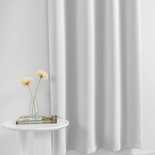 Miniatura 4 de Muamar Cortinas opacas sin taladro, paneles de cortina para ventana fáciles de instalar, juegos de 2 paneles de cortinas portátiles para dormitorio