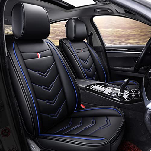 Set Coprisedili Auto Posti Seat Cover per Renault Clio 2 RS Pezzi Coprisedili Anteriori e Posteriori, Pelle Traspirante Completo Protezione Sedile