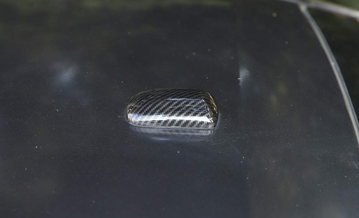 Carbon Fiber Antenna Base Cover for Dodge Challenger 2009-2020 Trim Decoration Sticker