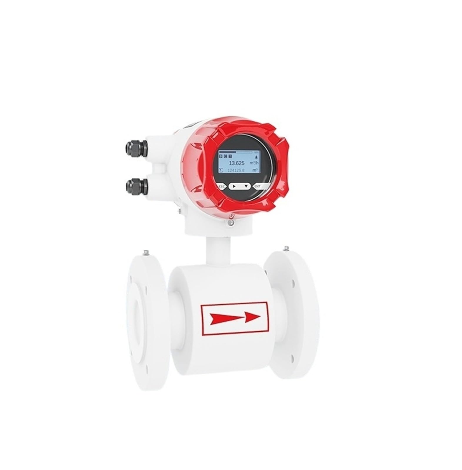 PXQCHAVLN Pipeline electromagnetic flowmeter dn50/80/100/150/200/300/600 Liquid Sensor(Integrated DN100)