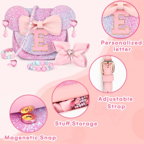 Image of mibasies Toddler Purse Gifts for Girls: 3 Year Old Girl Gifts, Girl Toys Purse Set