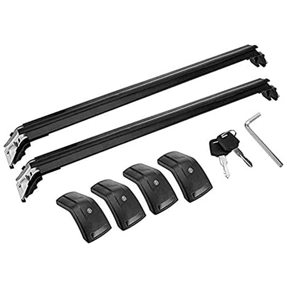 Bagażnik dachowy do samochodu Poprzeczki poprzeczne, Auto poprzeczka Szyny nośne Bagażnik dachowy Top Racks Aluminiowy rowerowy bagażnik dachowy do Cargo Top Ski Snowboard