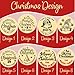Personalized Christmas Cookie Stamps Customizable Name With Handle Cutter Handmade For Cookie Baking Personalized Cookie Gifts For Baking Enthusiasts (3D-printed cookie stamp (convex))