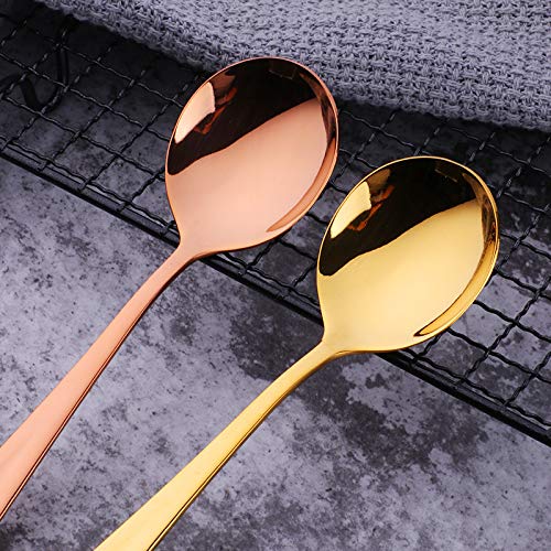 Amazon.com: Buyer Star Bouillon Spoon Sets, 7-Inch Round