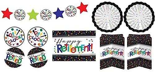 Amscan 241552 Officially Retired Room Decorating Kit, 10ct