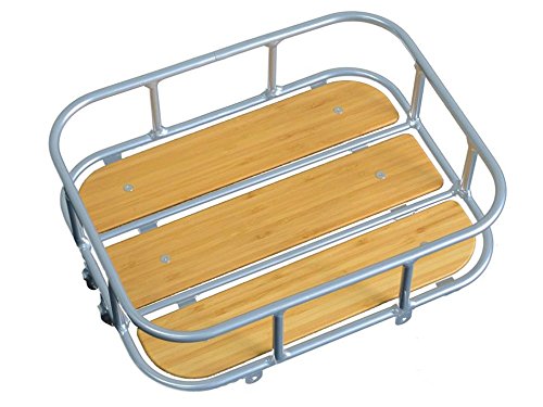 RITEWAY(ライトウェイ) 自転車用 かご アーバン リアバスケット シルバー