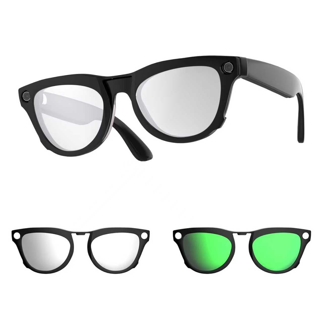 HiBloks Polarized Clip for Ray-Ban Meta Skyler (RW4010 52-20) Accessories