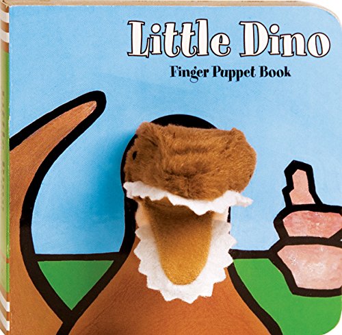 Little Dino: Finger Puppet Book: (Puppet Book for Baby, Little Dinosaur Board Book) (Little Finger Puppet Board Books, FING)