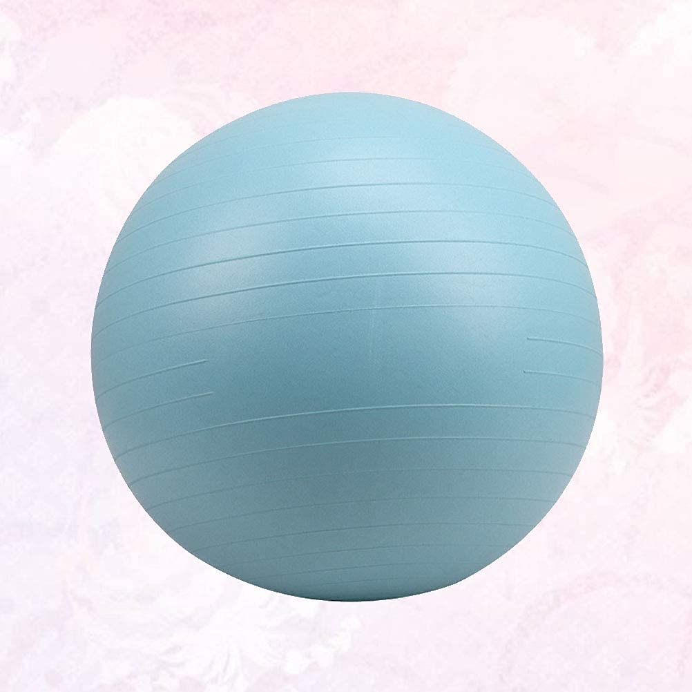 Kanduo Pelota de Yoga 65 cm Pilates Yoga Bola Auxiliar a Prueba de explosiones Ejercicio Bola Balance Ball Fitness Accesorio Pelota de Ejercicios