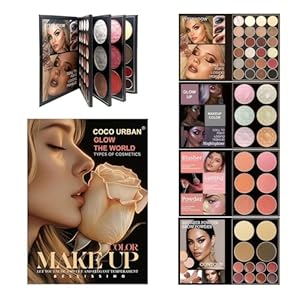 Xanthelle Make Up Set, Schminkset Frauen Für Make-Up Sets Augen Kosmetik Set Damen