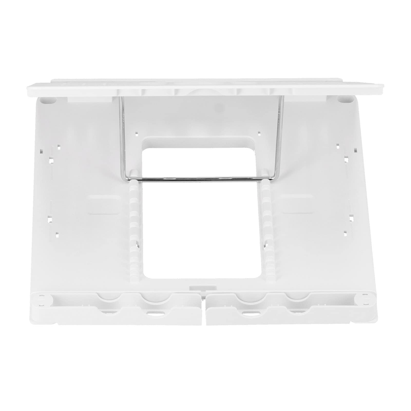Wakects Składany Stojak na Tablet, 12-17 Cali, ABS, Wspornik z (WHITE)