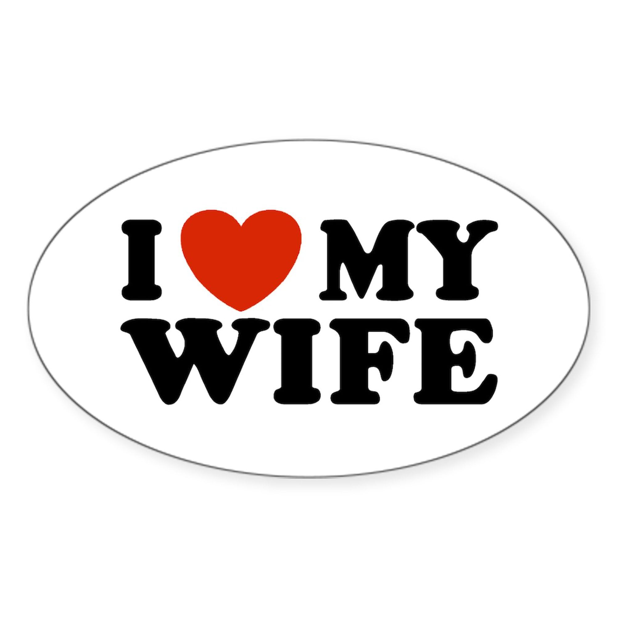 INDIGOS UG - Adesivo per auto I Love Heart - Ich Liebe mit Herz 15 cm - I Love Lysjen - Auto Camion - Adesivo con nome del marito donna bambino