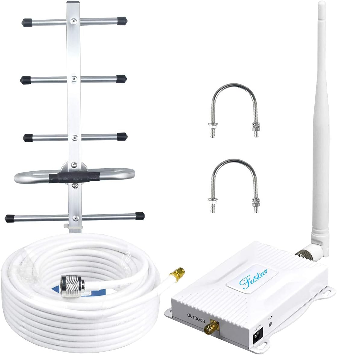 🛒 Crazy Deals Band 5 Cell Phone Signal Booster Home Cell Booster AT&T Cell Phone Booster for ATT US Cellular Cricket Verizon Network Extender Band 5 Signal Booster 2G 3G 4G 65dB