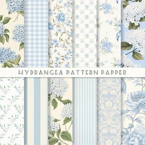 JarThenaAMCS 24 Sheets Lemon Floral Paper Cover