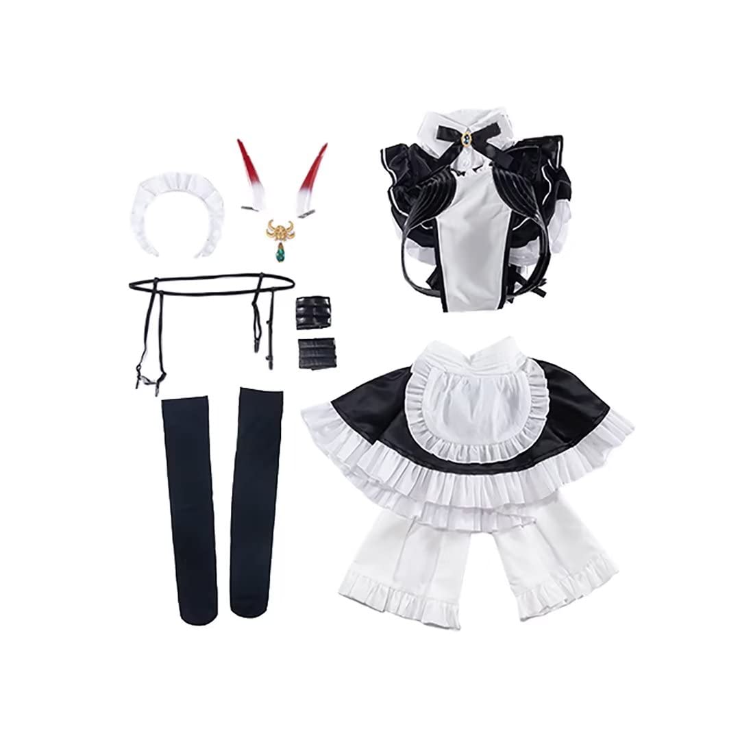 fgo 酒呑童子　メイド服　コスプレ　Mサイズ　ウィッグ付き FGO 酒呑童子（しゅてんどうじ） メイド服 コスプレ衣装 『Fate/Grand