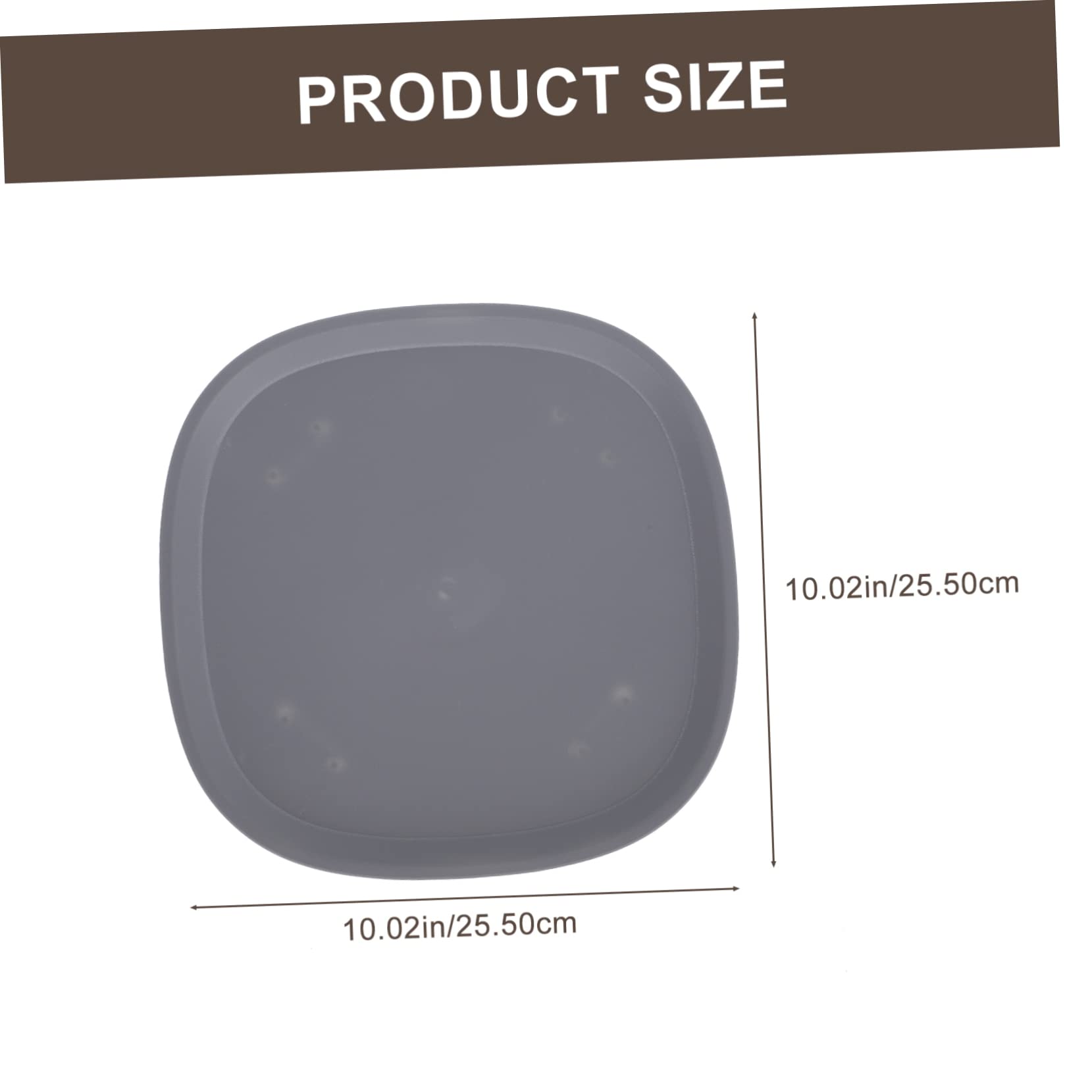 BCOATH 1Pc Movable Flower Pot Tray with Wheels Heavy Duty Plastic Planter Dolly Inner Suitable for Indoor Outdoor Use Easy to Assemble Stylish Design