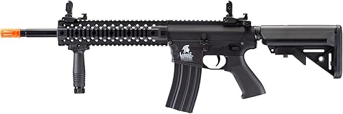 Lancer Tactical Engranaje de metal completo LT-12 con cuerpo de polímero de riel de flotador libre Lt-12B