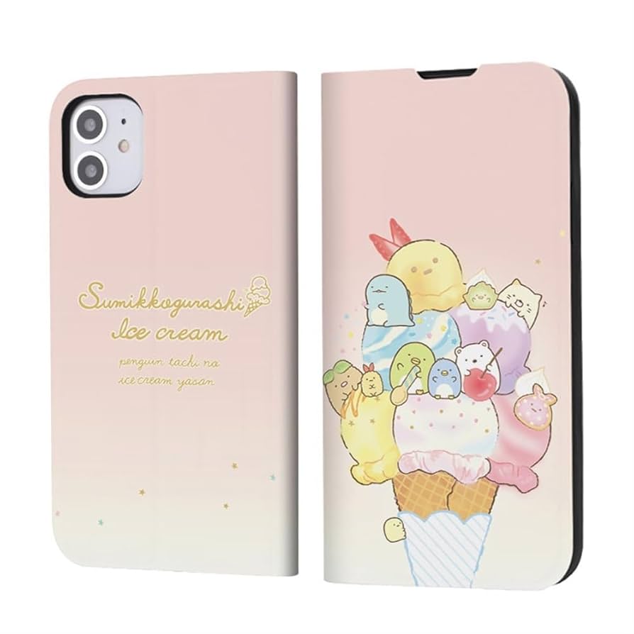 Amazon.co.jp: IPhone16 携帯カバー すみっコぐらし に適合 手帳