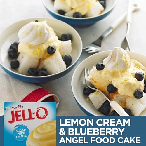 Image of Jell-O Instant Pudding & Pie Filling Mix, Coconut Cream Flavored, Smooth & Creamy Dessert for Pies, Baking, Parfaits & No-Bake Recipes, 3.4 oz (Pack of 6)
