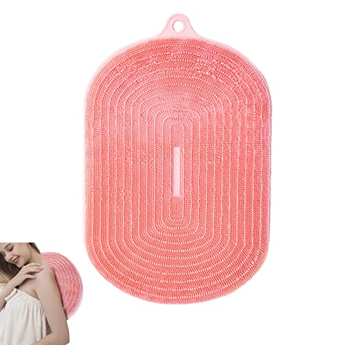 Almofada de massagem de banho de silicone - Tapete de pé de silicone com ventosas antiderrapantes,Es