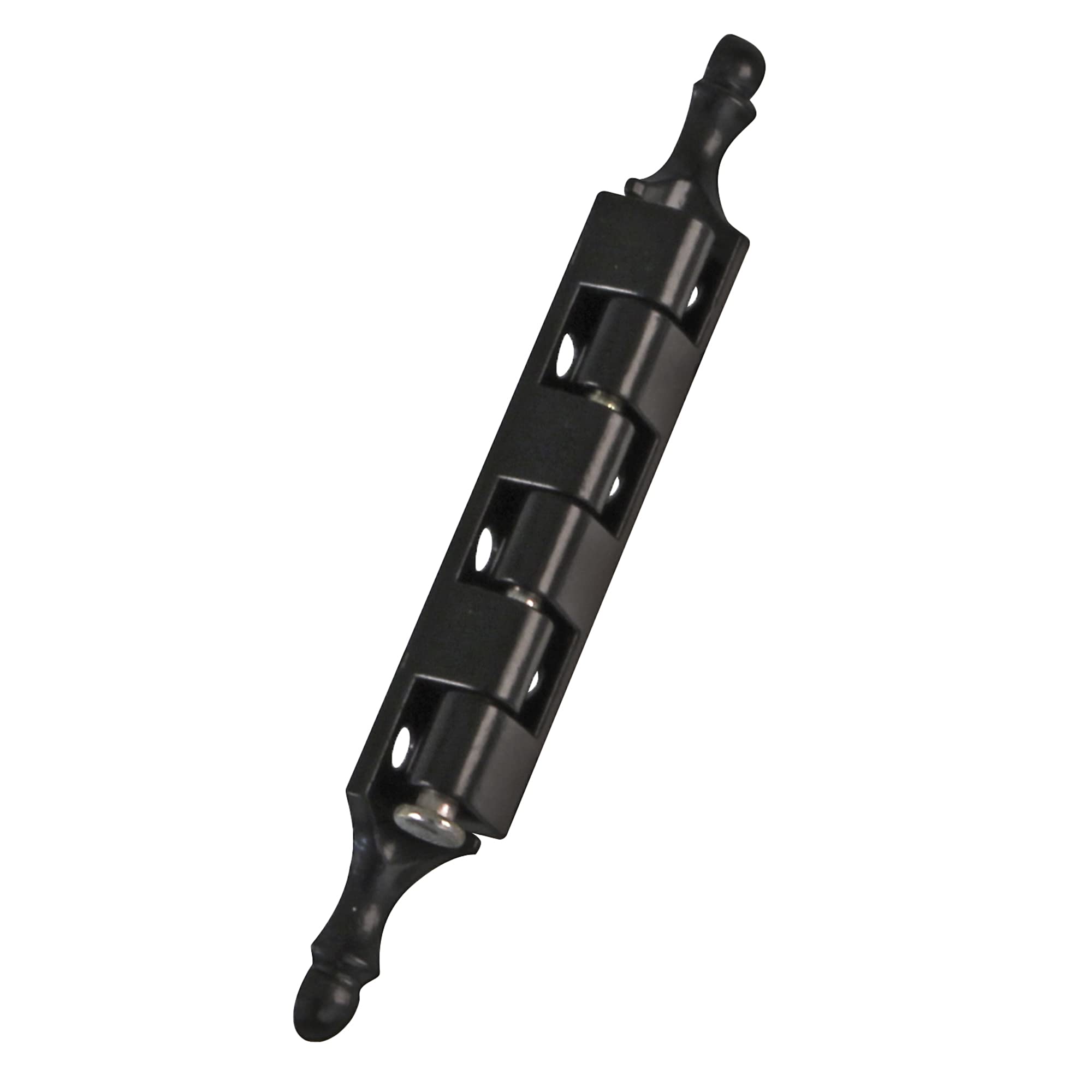 Amig Multicoloured - Decorative Black Removable Hinge With Finial Made In Zamak For Cabinets And Other Furniture - 95 X 9 Mm