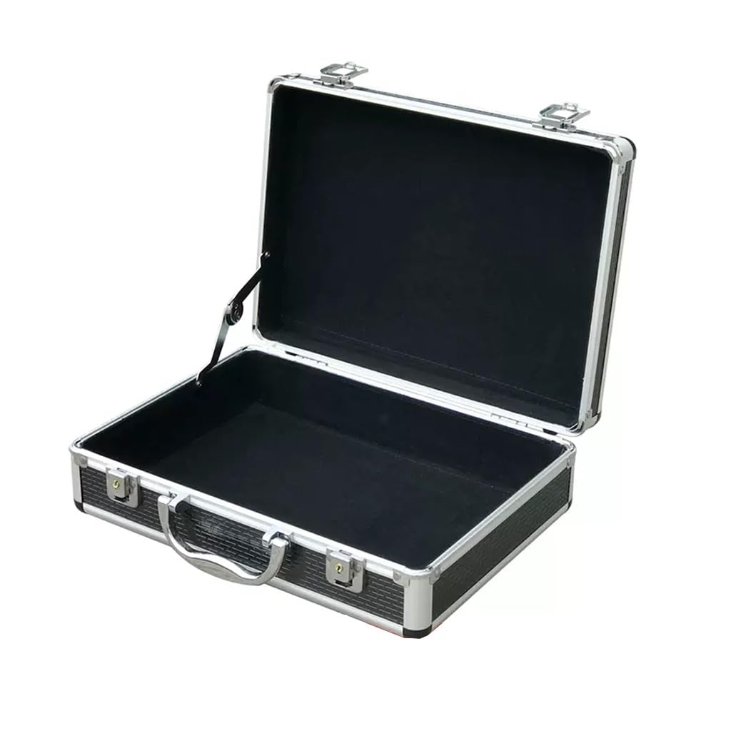 Aluminium Codebox A4 Dokumentenkoffer - Tragbarer Werkzeugkasten Mit Schloss