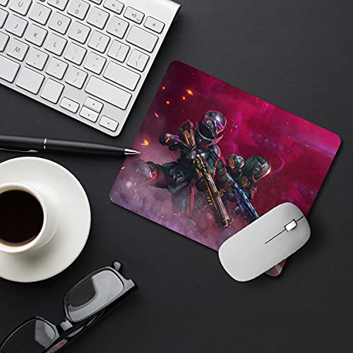 Image of Chiraiyaa Robot Fighter Designer Printed Premium Mouse pad with Anti-Skid Base and Smooth Gliding (9 in x 7.5 in)