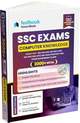 Image of SSC: Computer Knowledge | Best 3000+ Topic Wise Questions in English 2025 Edition | Ideal for SSC CGL, CHSL, GD, CPO & Other Govt Exams