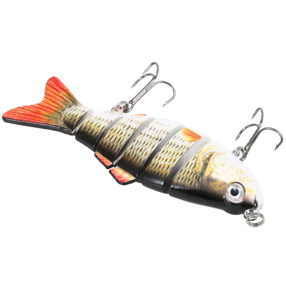 Leurre De Pêche Au Thon 4 Segments Articulés ODS - Hameçons Triples Pour Eau Douce Et Salée