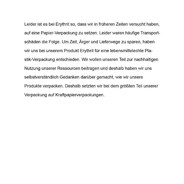 Erythrit Erythritol Zucker ohne Gentechnik ohne Kalorien Zuckerersatz Diabetiker geeignet vegan 1kg bis 5kg (5kg) – Bild 4