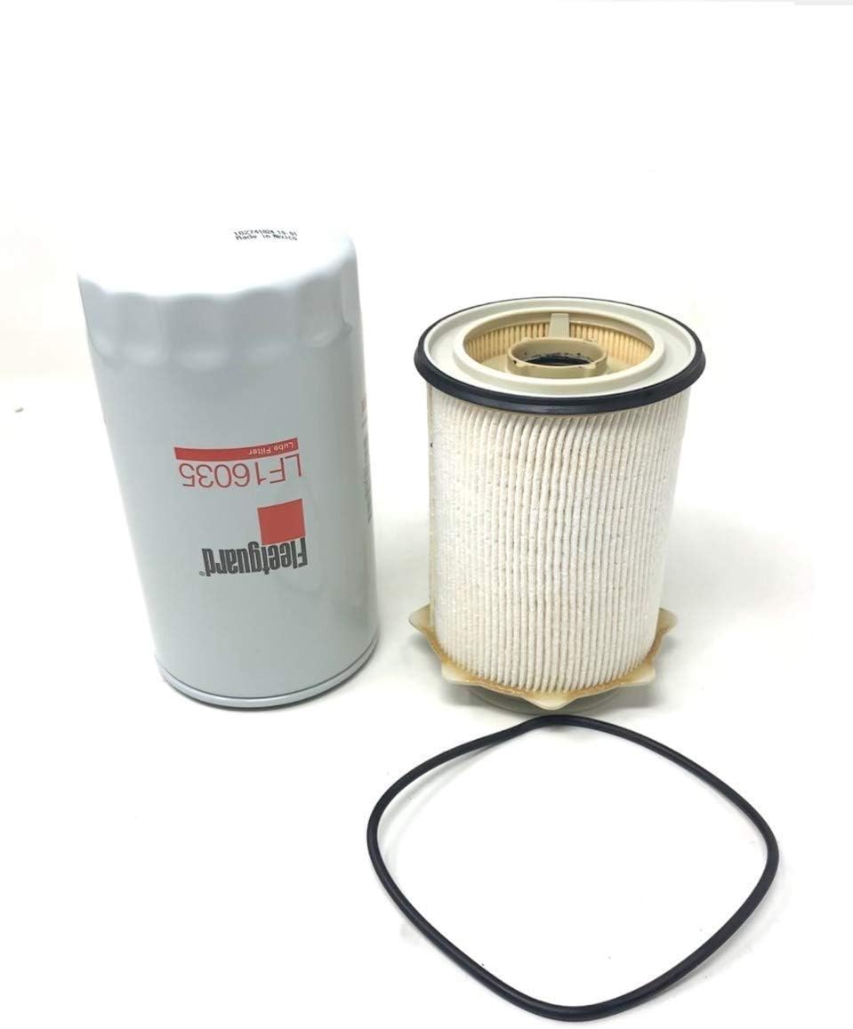 Set Lube Filter Fleetguard LF16035 & Fuel Filter Fleetguard FS43255