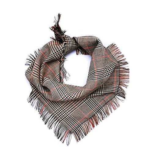 Pet Pooch Boutique - Bandana para Perro, tamaño Mediano/Grande, diseño de Cuadros
