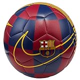Hecho en Vietnam NIKE FCB NK PRSTG Balón de Fútbol, Adultos Unisex, Deep Royal Blue/Noble Red/(University Gold), 5