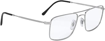 Ray-Ban Unisex Rx6434 Square Prescription Eyeglass Frames