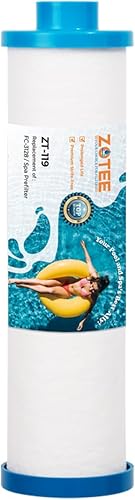ZOTEE Filbur FC-3128 - Filtro desechable para bañera de hidromasaje con adaptador de manguera de jardín, repuesto para PPS2100, Darlly PP6903, 1