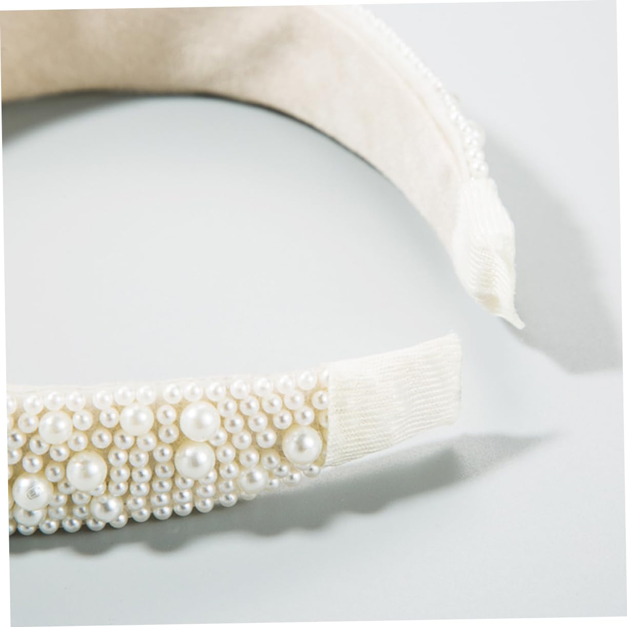 Housoutil 3pezzi Cerchietto Elegante Perle Artificiali Per Donna Accessorio Chic Per Occasioni Speciali e Feste