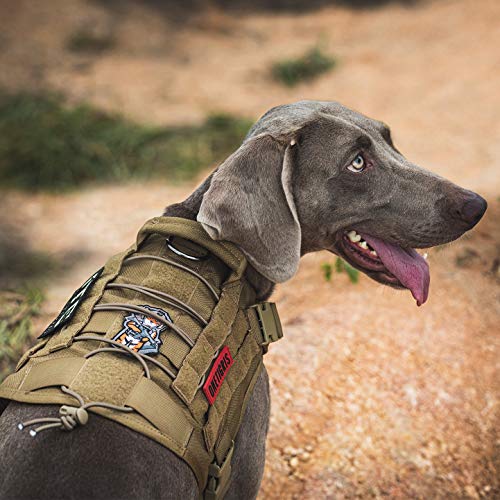 Onetigris TG-GBX03 Tactical Dog Harness - Fire Watcher Comfortable Patrol Vest  thumb #1